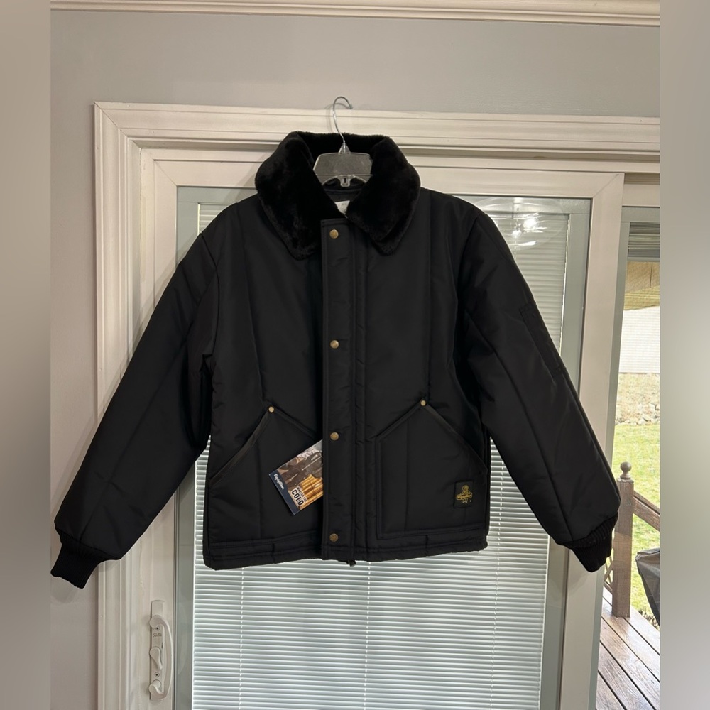 REFRIGIWEAR 0359R men’s coat black  large NWT